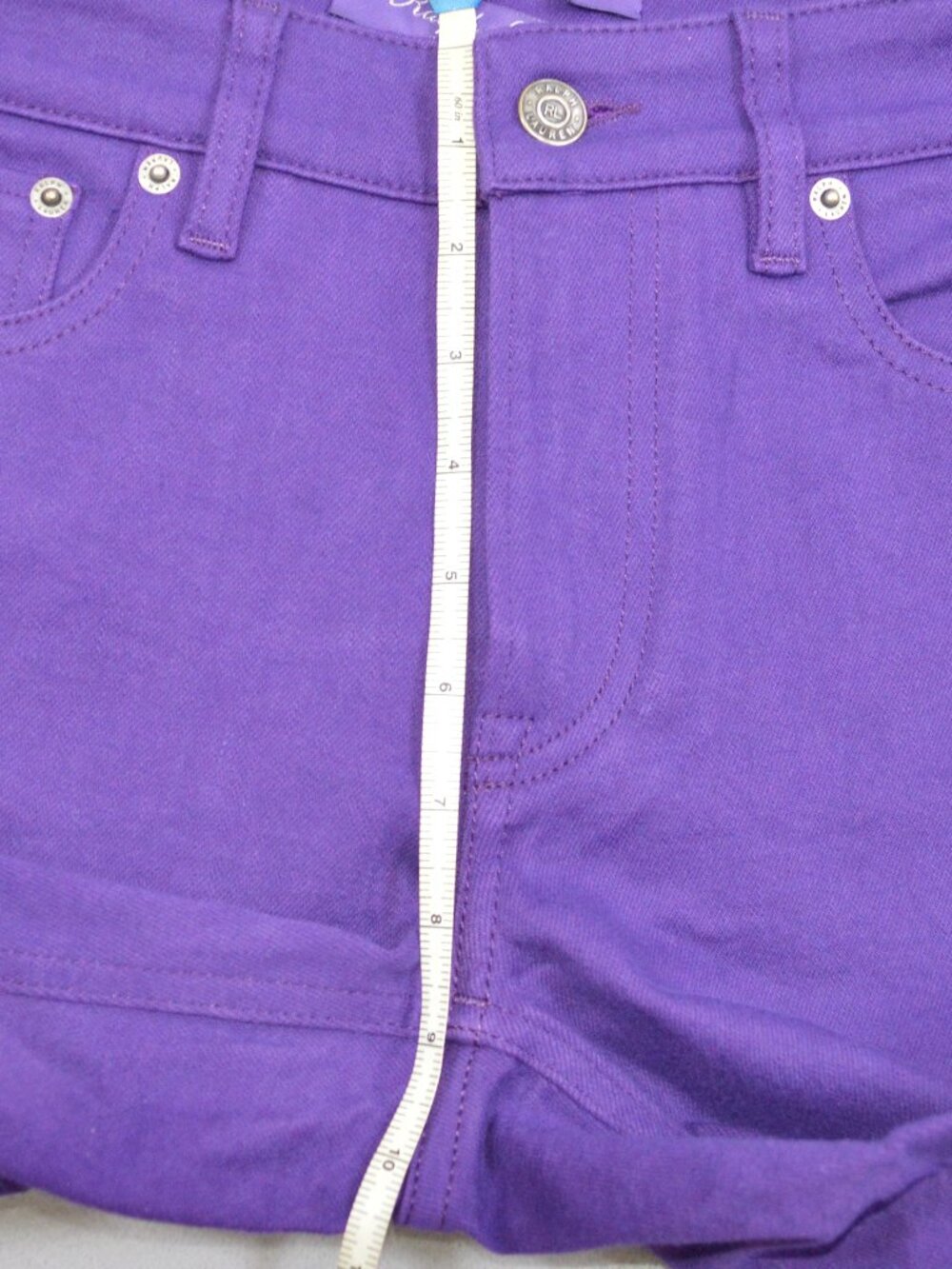 Ralph Lauren Made in Italy Purple Skinny Jeans Size 26 - Picture 10 of 16